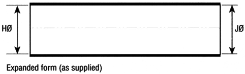 Heat Shrink Outlet Shapes