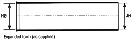 Heat Shrink Outlet Shapes