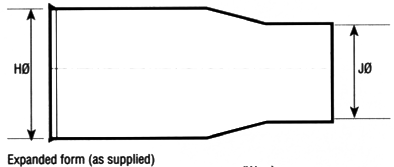 Heat Shrink Angle Boots