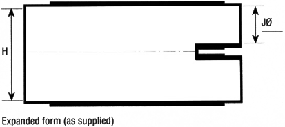 Heat Shrink 3-Way Outlet Shapes