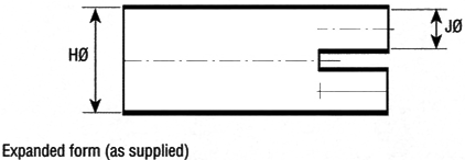 Heat Shrink 3-Way Outlet Shapes