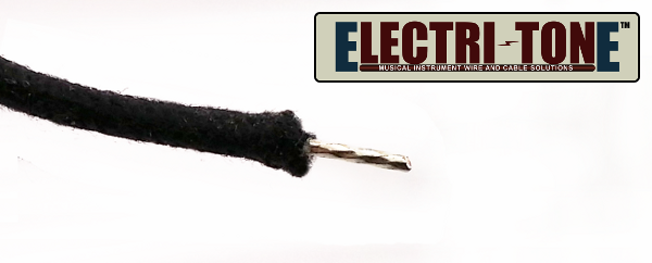 ELECTRI-TONE® Vintage Cloth Wire - Black