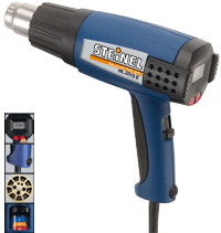 IntelliTemp™ Heat Gun with LCD Temperature Display