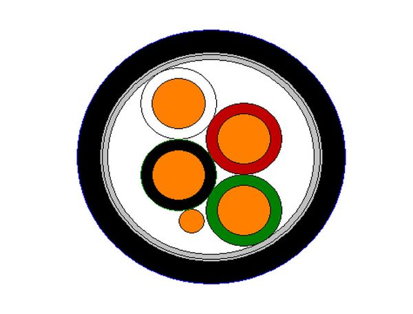 ELECTRI-TONE® 26 AWG Shield and Jacketed Four Conductor Cable