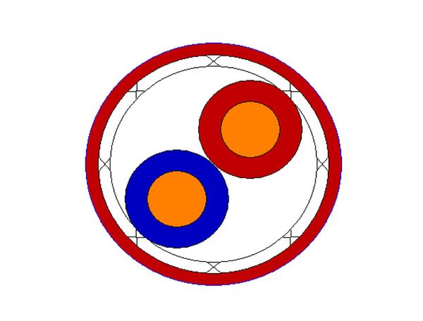 100 Ohm 24 AWG Extruded Jacket Twinaxial Cable